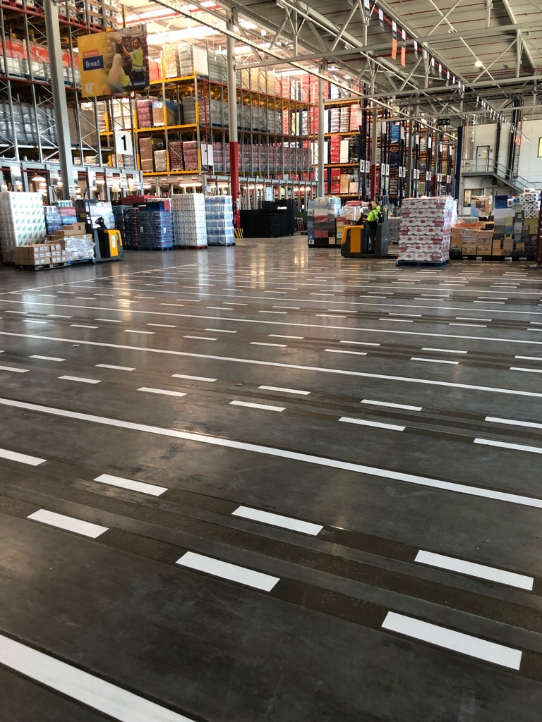 Benefits Of Internal Line Markings For Warehouses
