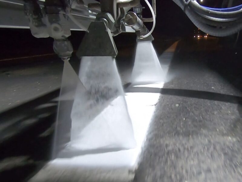 Close up of HyperLine Spray on M40