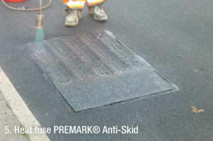 QMS hypergrip step five heat fuse premark anti-skid