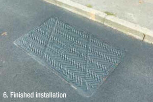Qms hypergrip step six finished installation