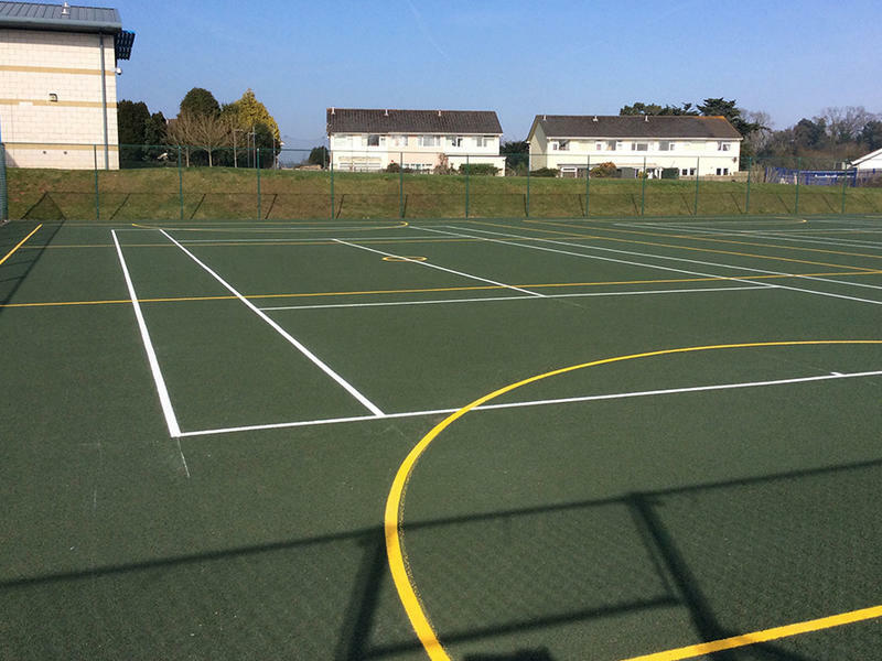 multi layout sport court