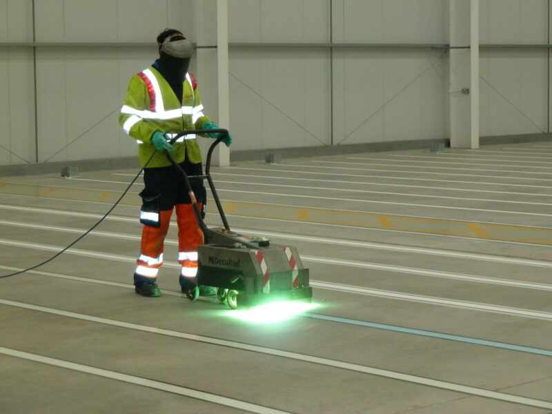 QMS team member curing lines