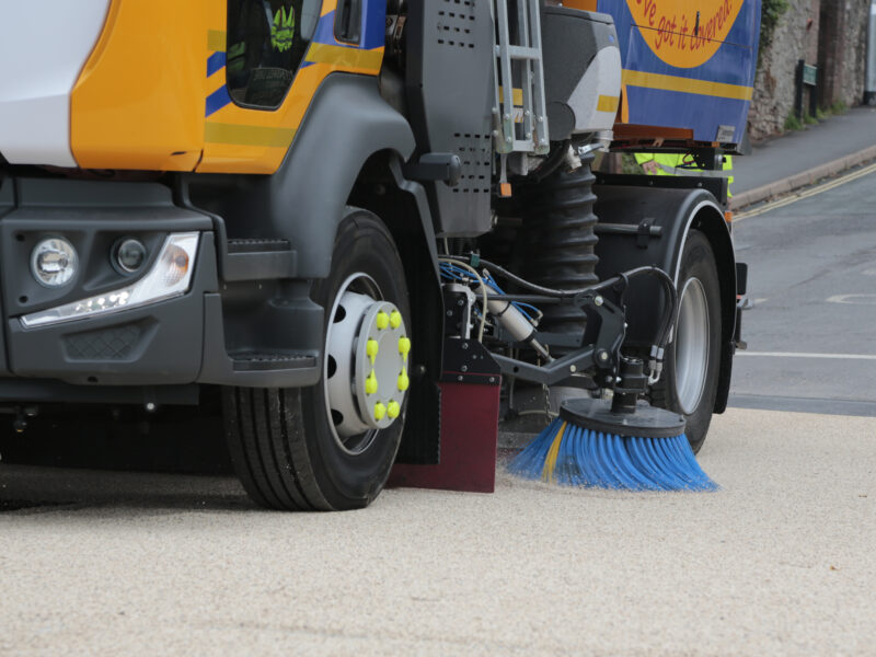 QMS surface treatment vehicle