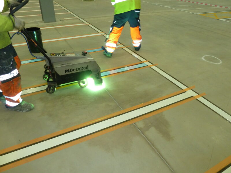 QMS Warehouse Line Marking