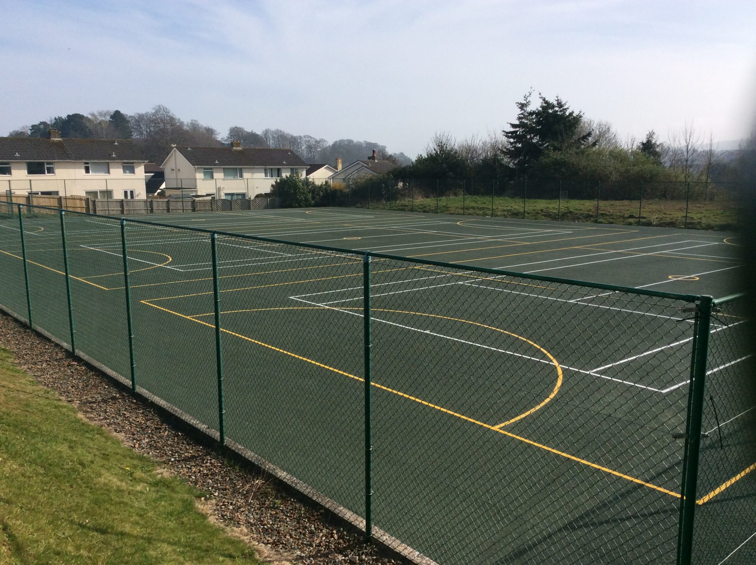 Torquay girls grammar school sports court