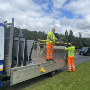 Photo on lorry