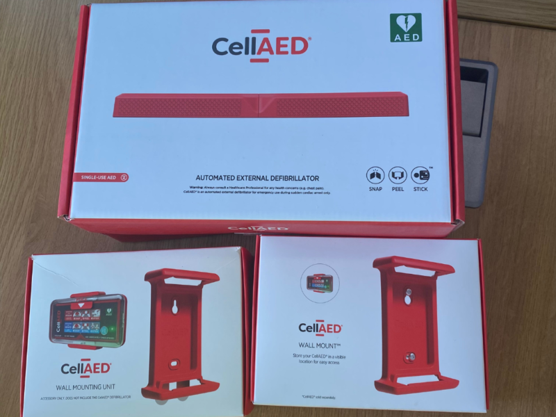 Cell AED being added