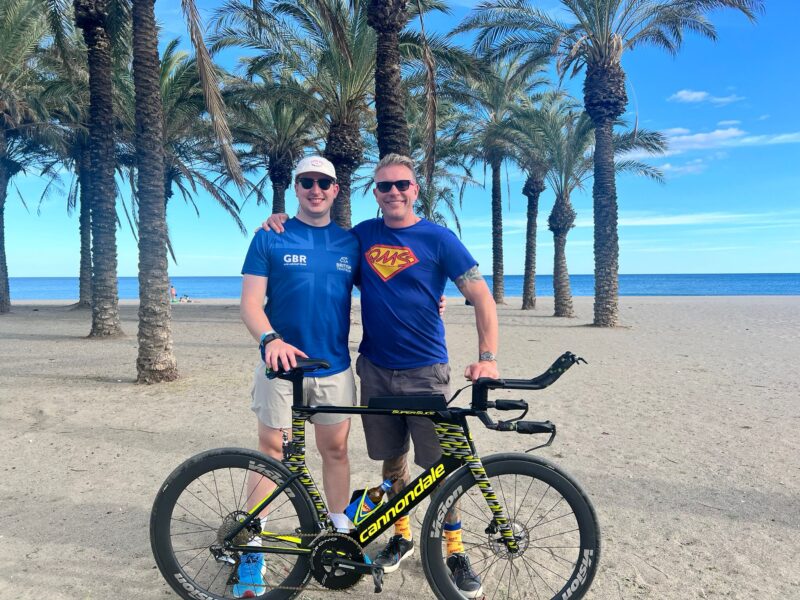 Dillon and Greg in Torremolinos