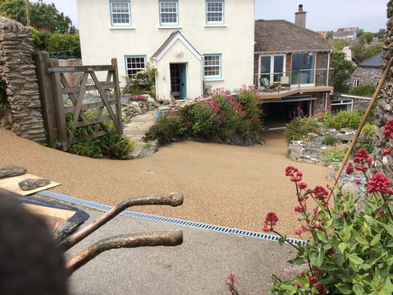 resin driveway