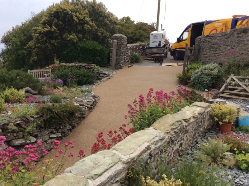 Completed Resin Driveway