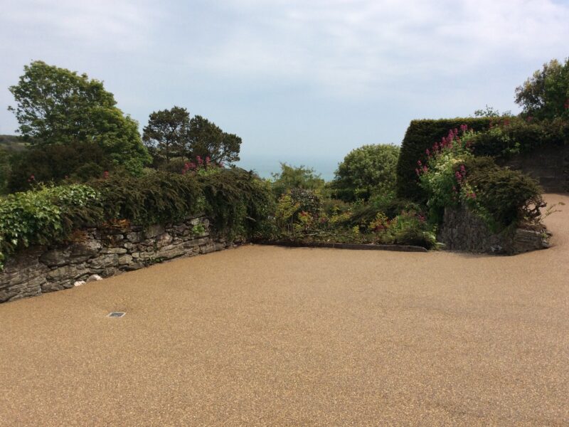 Completed Resin driveway