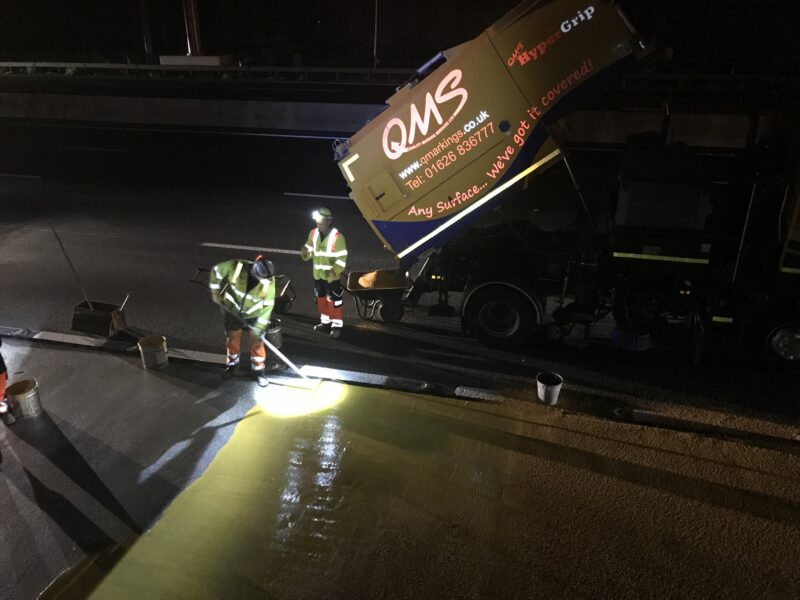 qms van and workers