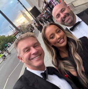 Greg, Virginia, and Liam at Highway Awards 2025