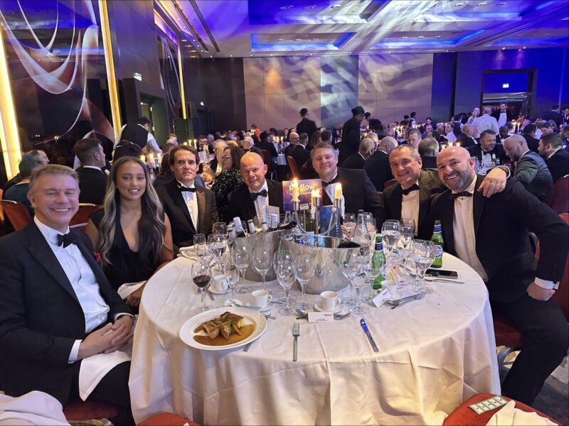 Re-flow Table at Highways Awards