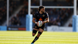 Ethan Roots with rugby ball