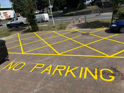 No Parking Line Marking