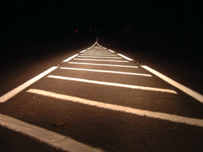 diagnal reflective lines