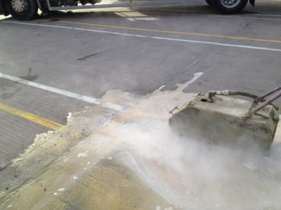 removing white and yellow lines