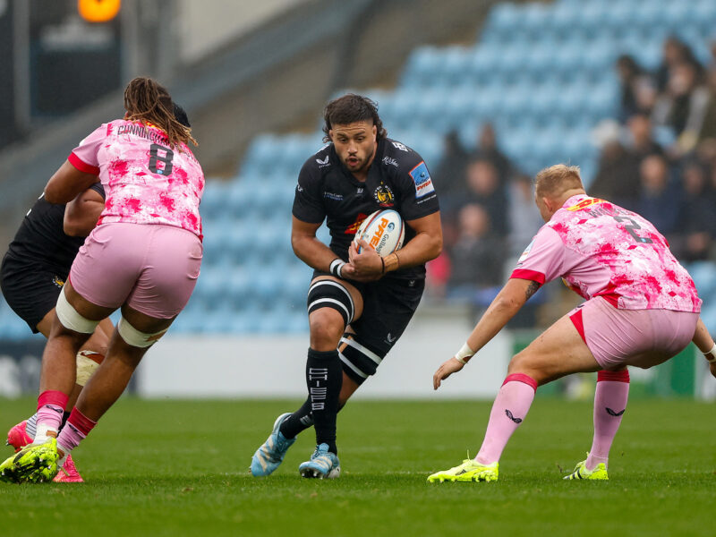 Exeter Chiefs v Harlequins Rugby Union, Gallagher Prem, Sandy Park, Exeter, UK - 19/10/2025