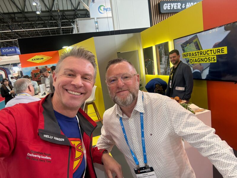 Greg and Olivier from Aximum at Intertraffic 2026