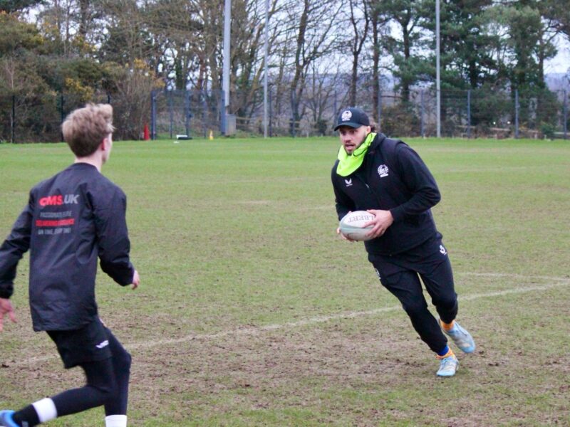 Exeter Chiefs, Ethan Roots with Brixham U14s