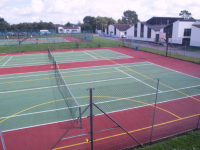new tennis and netball courts