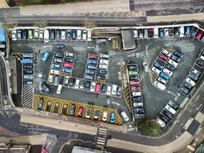 halycon car park new lines
