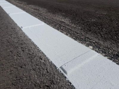Profiled Edge Line Marking - EcoRib