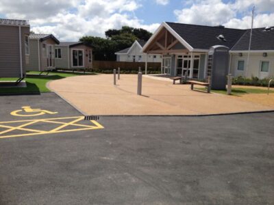 Resin Bound Surfacing For Holiday Parks
