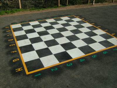 Chess Board Playground Markings