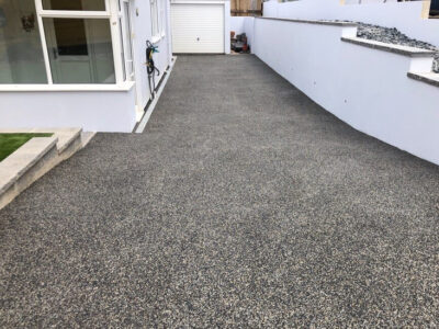 Resin bound driveway