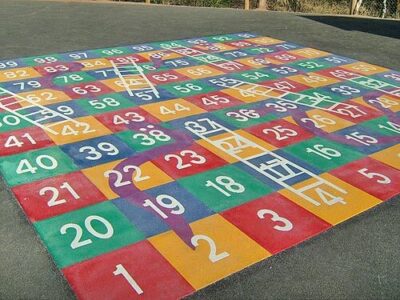 Snakes and Ladders Playground Markings